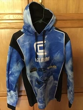 Clam Ice Fishing performance hoodie, Small