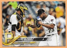 FELIPE VAZQUEZ PITTSBURGH PIRATES #US26 - TOPPS UPDATE 2018