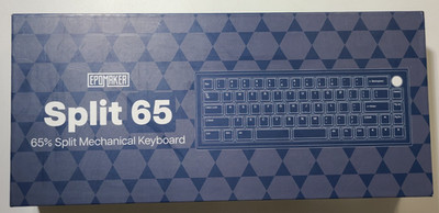 キーボード EPOMAKER Split 65(Wisteria) EPOMAKER Split 65 65% Split Mechanical Keyboard, Wisteria Linear