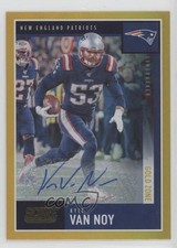2020 Score Gold Zone Signatures 7/50 Kyle Van Noy #30 Auto 02x3