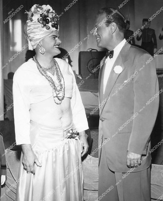 crp-3378 1950's pvt John Adams in Carmen Miranda disguise Horace Heidt