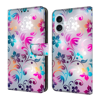 Retro Flower Card Wallet Case For Various Phone Bag Flip Stand Cover Leather Hot