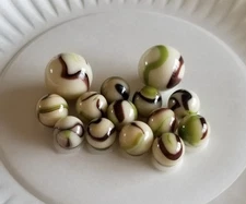 2009 Mega Marbles Vacor Camouflage Retired Limited Edition 12 Players 2 Shooters