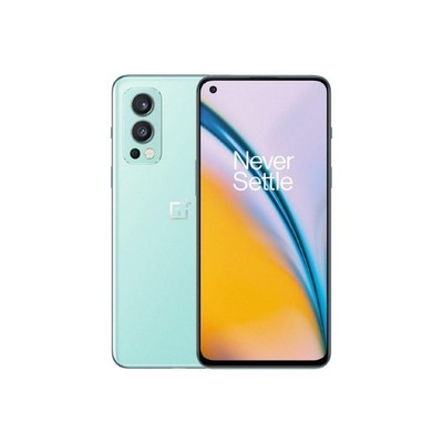 OnePlus Nord 2 128GB entsperrt SIM 5G Blue Haze Handy Smartphone RISSIG
