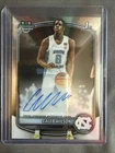 2026 Bowman Chrome U Caleb Wilson Chrome Autograph CPA-CL
