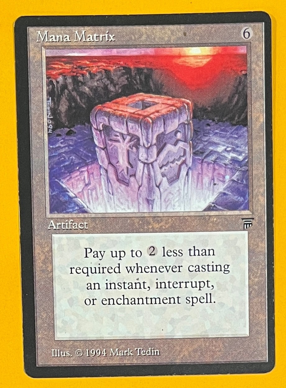 MTG MANA MATRIX Legends (OldManMTG 012-726)