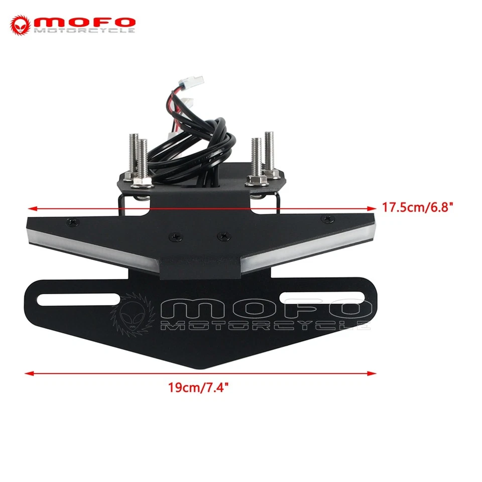 Kits eliminadores de guardabarros de motocicleta con luces LED de señal de giro para KTM 390 2024-2025 Foto 2 de 4