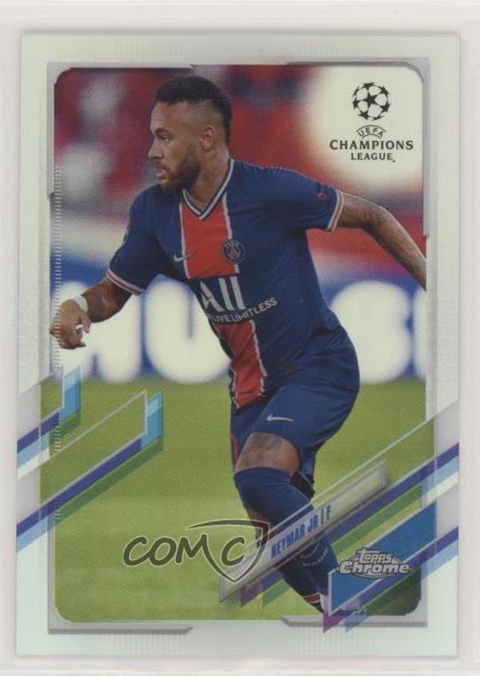 2020-21 Topps Chrome UCL Refractor Neymar Jr #16 0p3q