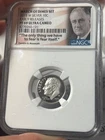 2015 W 10C Silver Roosevelt Dime March of Dimes NGC PF69 Portrait Label