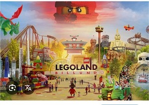 ❌ Legoland ❌50% Online GUTSCHEIN FÜR Billund  1,2,3,4bis 5 Personen ab 2 Jahren❌