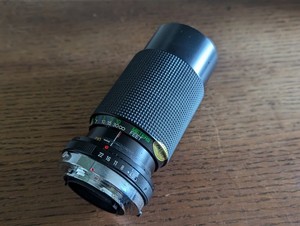 Vivitar f/4.5, 70 - 210mm Telephoto Lens, Olympus OM Mount, has Fungus #Cam56