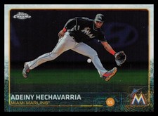 2015 Topps Chrome Topps #28 Adeiny Hechavarria Miami Marlins sports