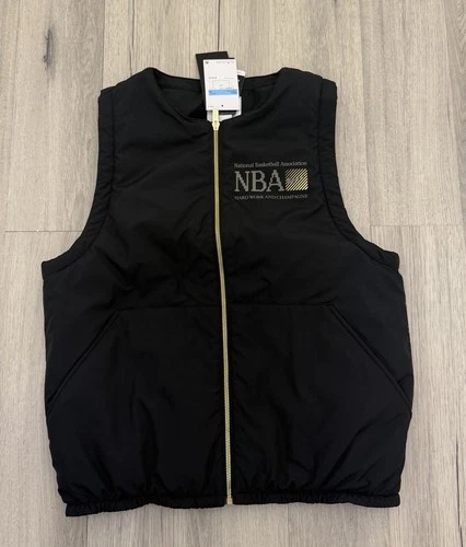 NBA Hard Work and Champagne Puffer Vest - product listing photo