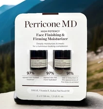 (FREE $5 Gift) Perricone MD Face Finishing & Firming Moisturizer 2pk x 2oz 