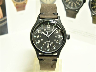 Timex Mk1 Steel Timex Tw2r96900 TIMEX MK1 Leather Strap Tw2r96900vk