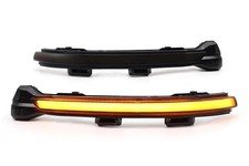 Mirror Indicators Set LED Dynamic Black For VW Golf MK7 13- Estate Repeater Pair