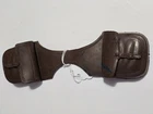MARX HORSE SADDLE BAGS Brown COWBOY  FIGURE  ACCESSORY JOHNNY WEST parts
