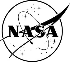 NASA Space Agency Logo Sticker  Vinyl Decal Laptop Car Bottle