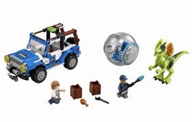 LEGO Dilophosaurus Ambush 75916 Jurassic World Complete Set Dinosaur RETIRED SET