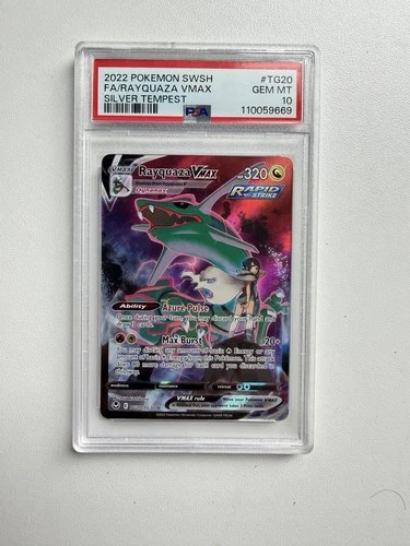 Rayquaza VMAX TG20/TG30 Silver Tempest Trainer Gallery PSA 10