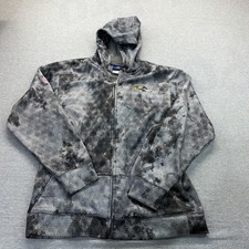 NFL Baltimore Ravens Youth Hoodie Gray Black Tie Dye L 14/16