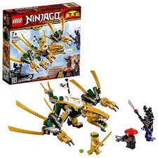 LEGO Ninjago Legacy 70666 Drago Dorato 171 Pezzi 3 Minifigure Lloyd