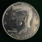 1976 D Bicentennial Half Dollar Excellent Condition