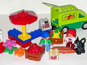 LEGO DUPLO 5683 The Market Merchant Stand and TRUCK - Brick Parts Lot