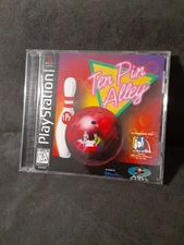 Ten Pin Alley (Sony PlayStation 1, 1996) PS1 Complete (CIB) w/ Manual Tested