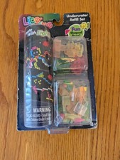 Lite-Brite Peg Paper Refill Pegs 8 Templates for Light Bright Magic Screen