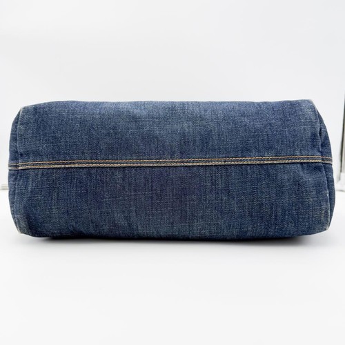 Fendi Denim Tote Bag Auth Blue Women Italy 120715 - Picture 9 of 16