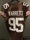 Myles Garrett Custom Cleveland Browns Signed Jersey Football NFL Autographed