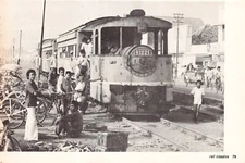 Beyer-Peacock 1884 Steam Tram In Surabaja East Jakarta Indonesia Vtg Mag Excerpt