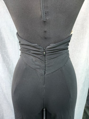 BCBG MaxAzria Jumpsuit Black Romper Sleeveless Womens Size XS - Picture 9 of 12
