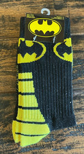 BATMAN Crew Socks Mens Shoe Size 6-12