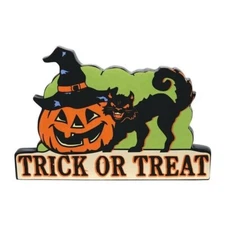 Dept 56 SV Trick or Treat Sign #6009821 Halloween BRAND NEW Free Shipping