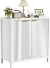 New Listing31 inches,double doors and adjustable shelves,storage cabinet,dining room,-white
