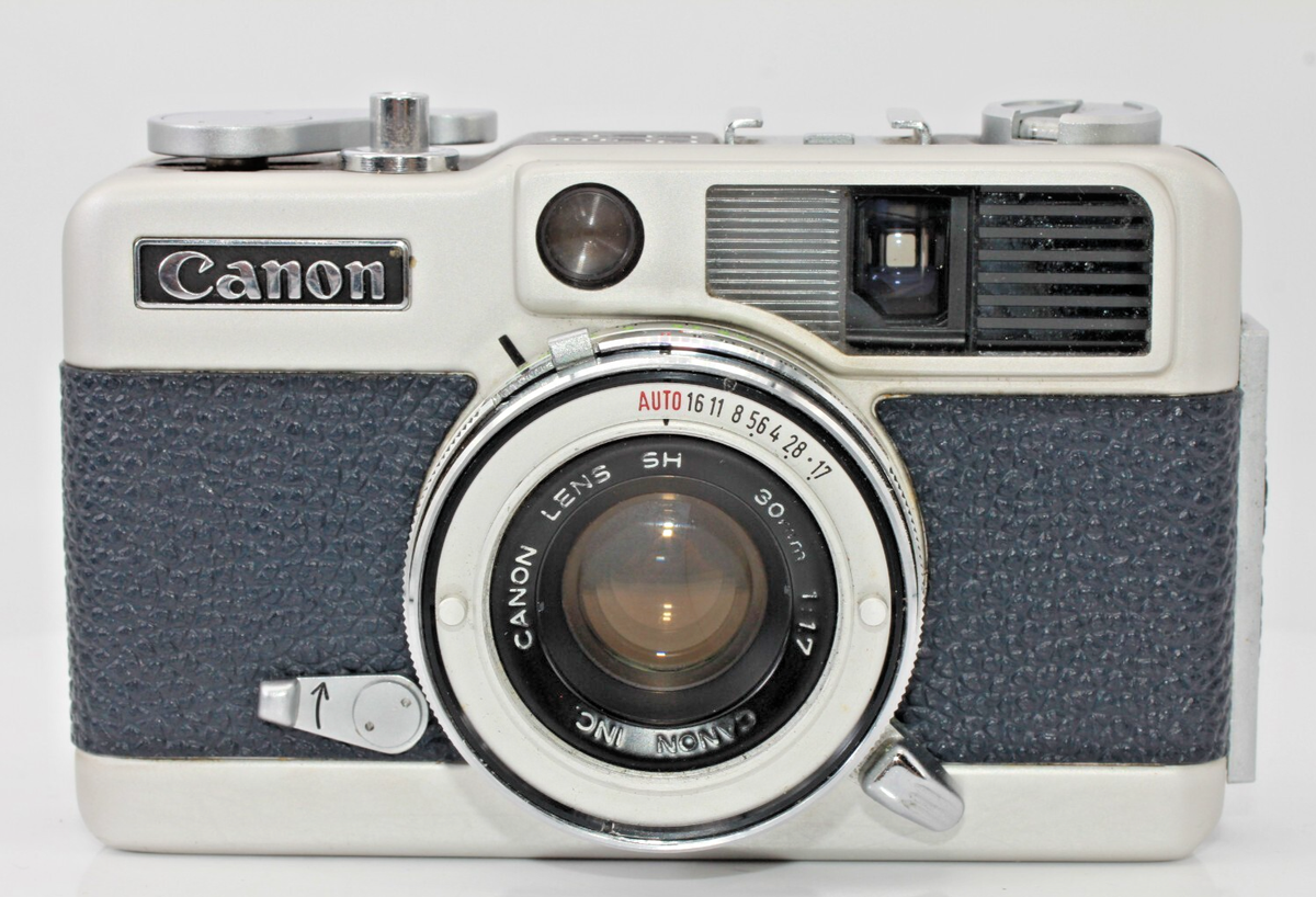 キヤノン CANON demi EE17 SH 30mm F1.7 #18b All Works [ N.Mint ] Canon Demi EE17 30mm F1.7 35mm Half