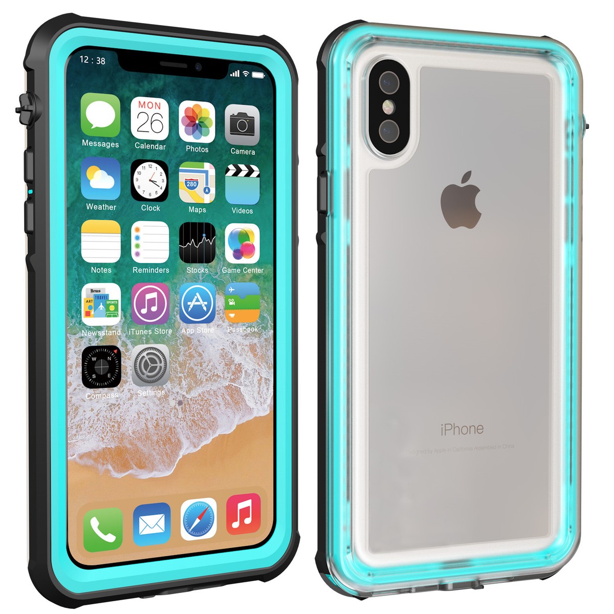 Waterproof Iphone X Cool Cases IPhone X 10 Case, Drop And Shock
