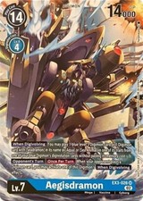 Aegisdramon Revision Non-Foil - EX3-026 NM - Digimon TCG
