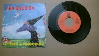 45 Runden Vinyl Boys Group - O-ba-ba-lu-ba Obabaluba / Brief an Pinocchio 1977