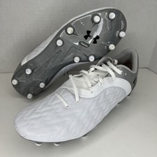 Under Armour Men  s Magnetico 2.0 FG Soccer Cleats White Size 7 3025642-100