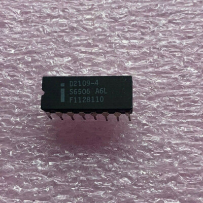 D2109-4 INTEL 16-PIN CERDIP RARE VINTAGE US SELLER FREE SHIPPING 