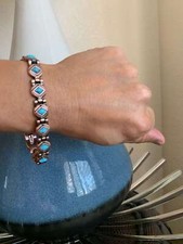 Turquoise Copper Magnetic Bracelet Restore Balance Energy Power Christmas Gift