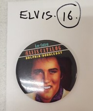 ELVIS CATALOG: PINBACK: DOLPHIN/ DOUBLEDAY: LEE COTTON: G