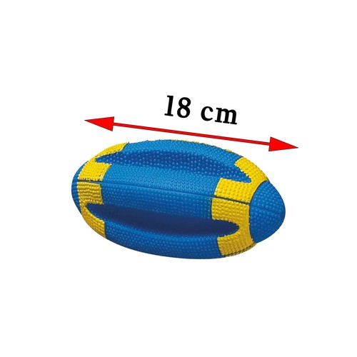 Gioco per cani palla da rugby Camon con squeak 2 misure - cane - Imagen 2 de 3