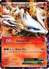 Reshiram EX - BW36 - Ultra Rare - Black & White Promo - Mint/Near Mint