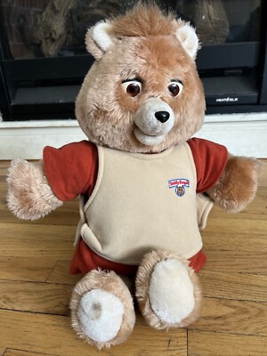 Vintage 1985 Teddy Ruxpin Original Worlds of Wonder Read