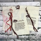 Canvas Mini Bags Lot Of 5 Garlic Artisan Breads Rhapsody Vintage 1980 
