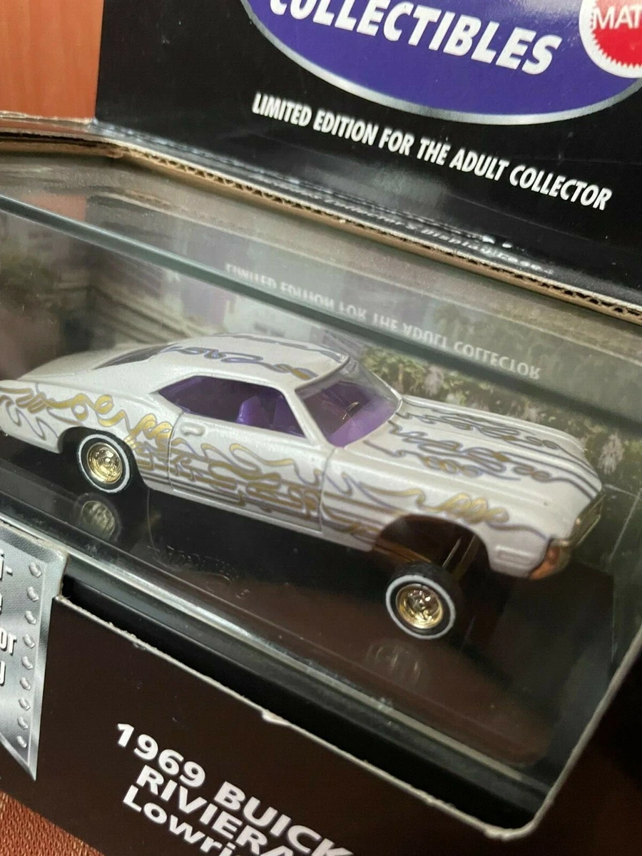 1969 Buick Riviera Lowrider Hot Wheels Collectibles - White - In